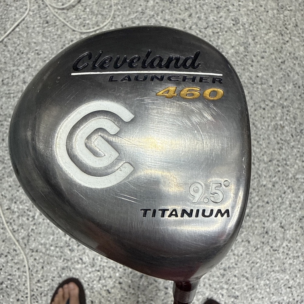 Cleveland Launcher 460 Titanium 9.5* Driver Regular Aldila NV 65g Graphite 44.5